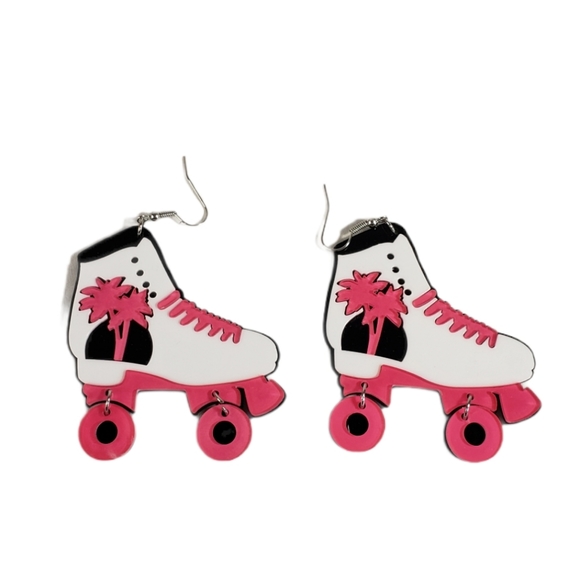 Jewelry - Acrylic Roller Skate Earrings